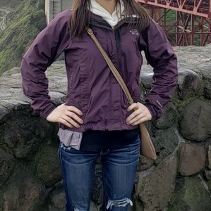 Purple Water Resistant The North Face Jacket